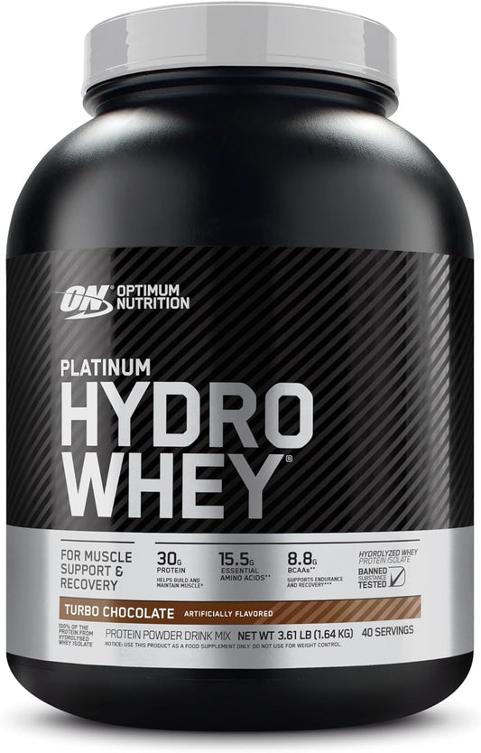 OPTIMUM NUTRITION Platinum HydroWhey, Turbo Chocolate 3.5lb