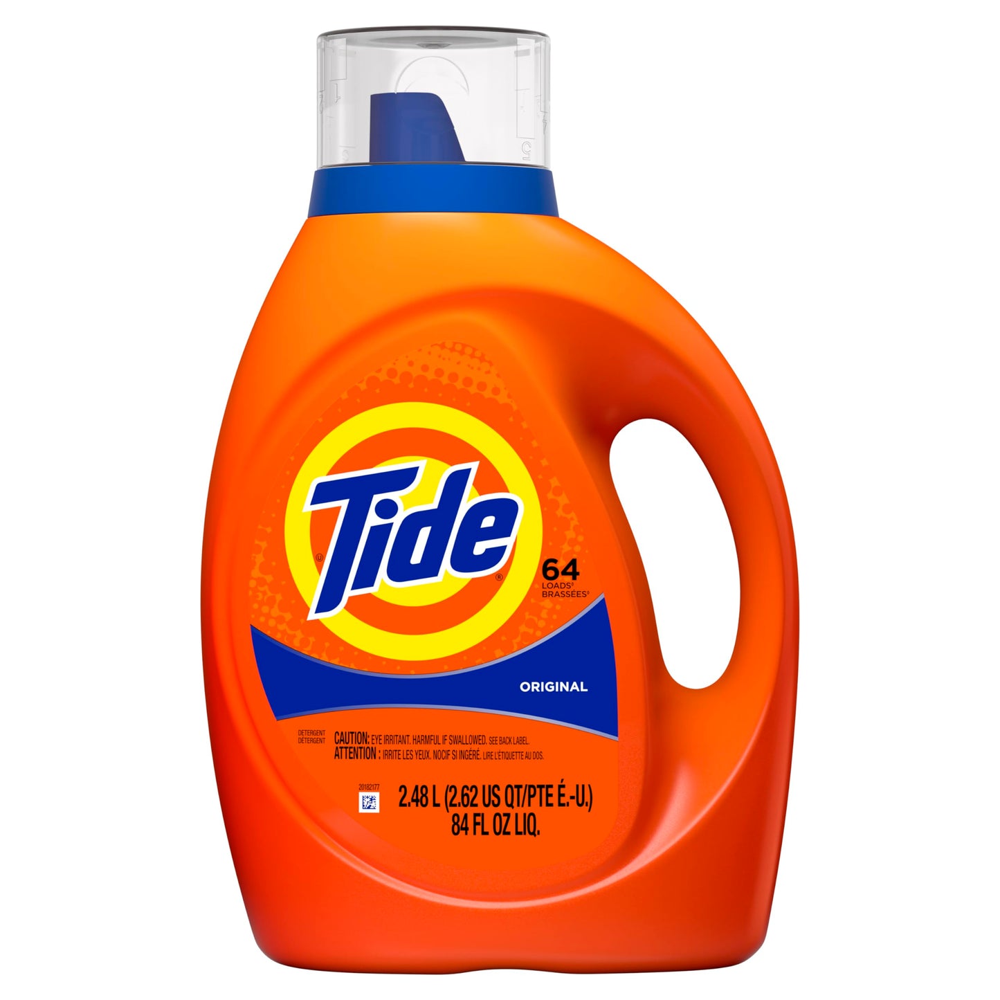 Tide Liquid Laundry Detergent, Original, 100 loads, 3.9 L, HE Compatible (Packaging May Vary)