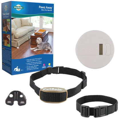 PetSafe Pawz Away Pet Barrier with Adjustable Range, Pet Proofing for Cats and Dogs, Static Stimulation