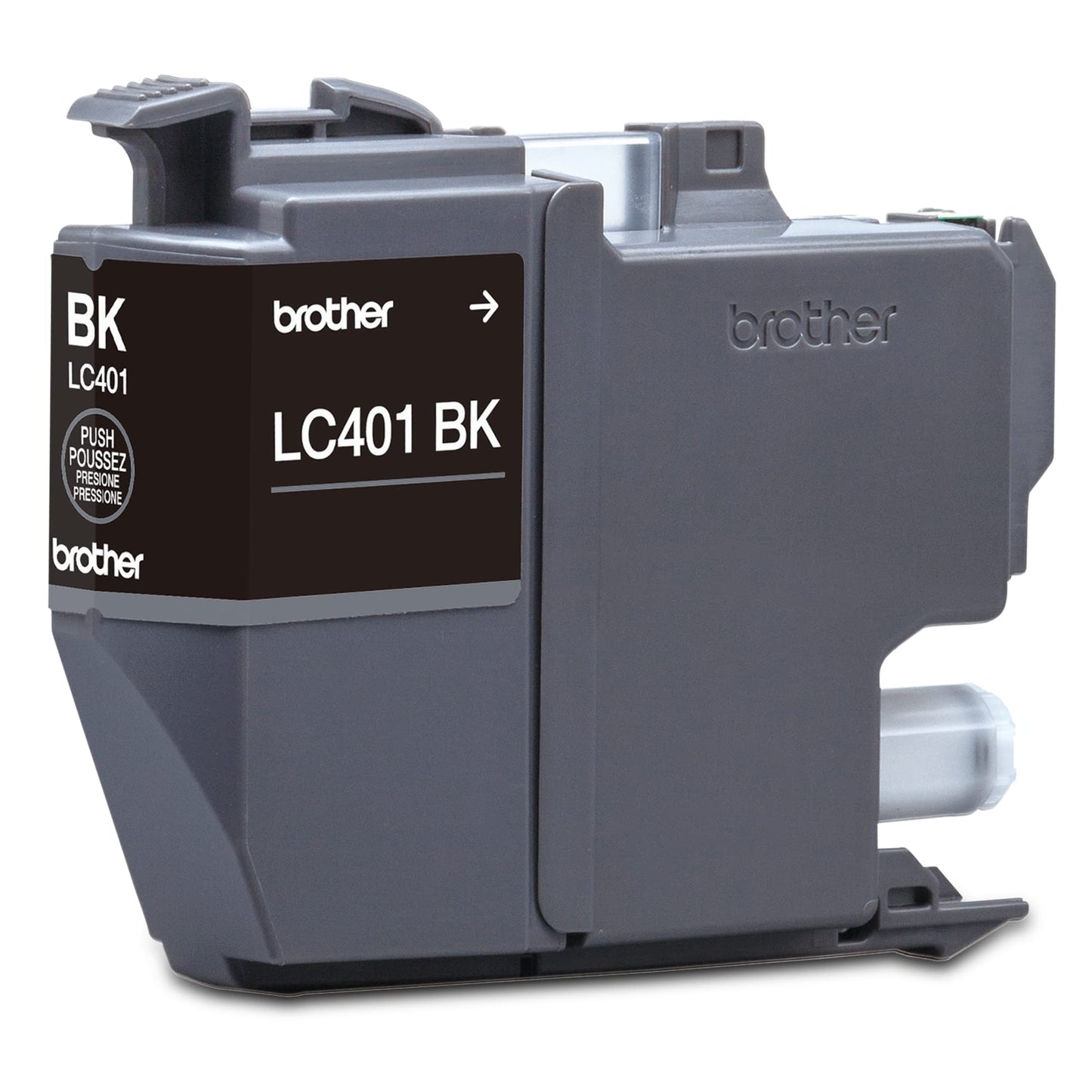 Brother Genuine LC401BKS Standard-Yield Black Ink Cartridge, Replacement Cartridges for Brother Printer MFC-J1010DW, MFC-J1012DW, MFC-J1170DW, MFC-J1800DW