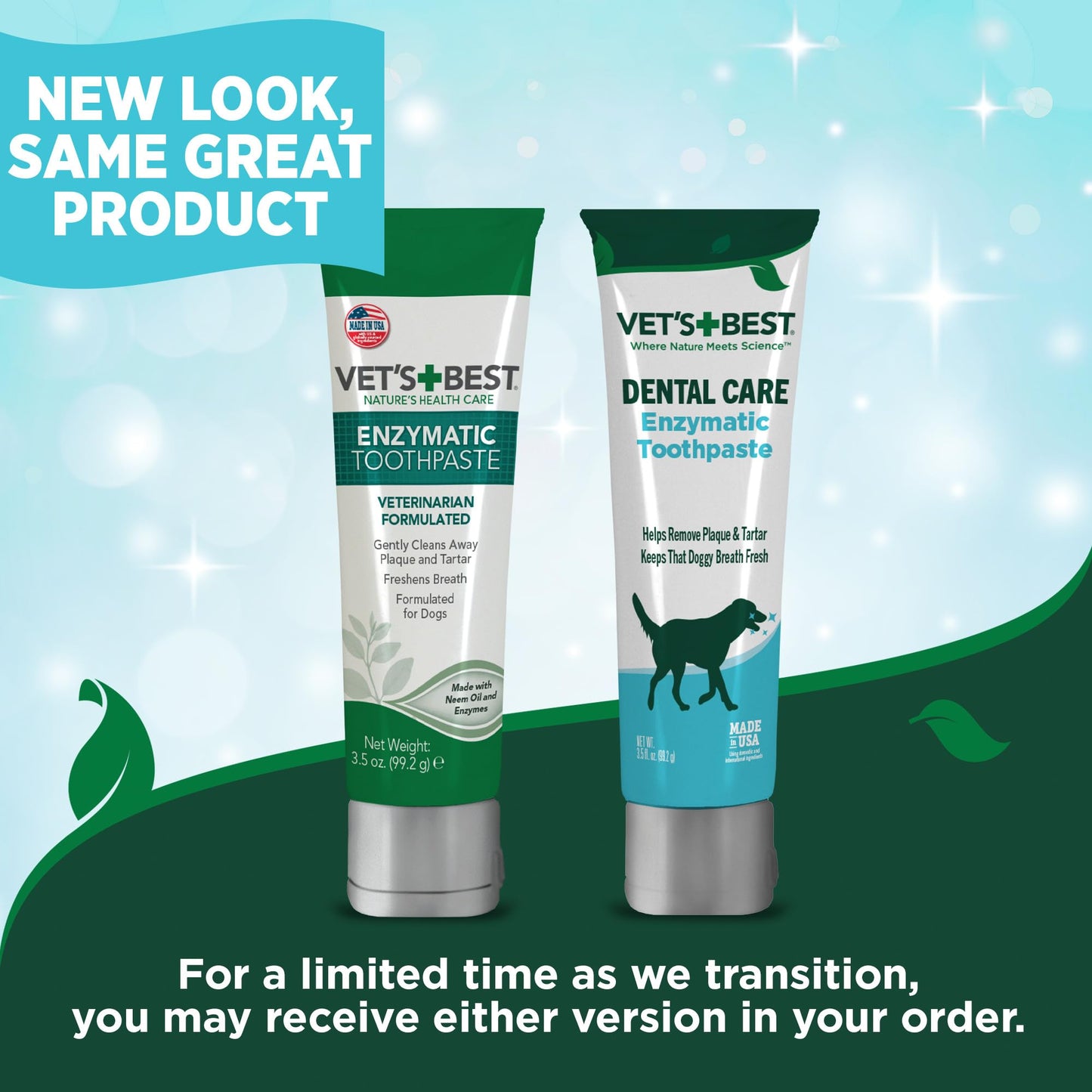 Vet's Best Dental Gel Dog Toothpaste, 3.5 oz