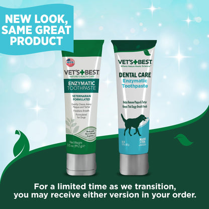 Vet's Best Dental Gel Dog Toothpaste, 3.5 oz