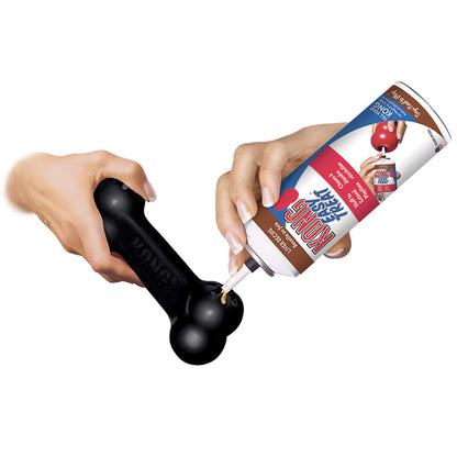 KONG Extreme Goodie Bone™ - Durable Rubber Dog Bone for Power Chewers, Black - For Medium Dogs