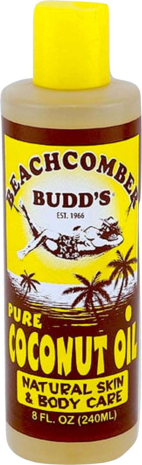 Hawaiian Beachcomber Budd's Pure Scented Coconut Oil 8 Ounce