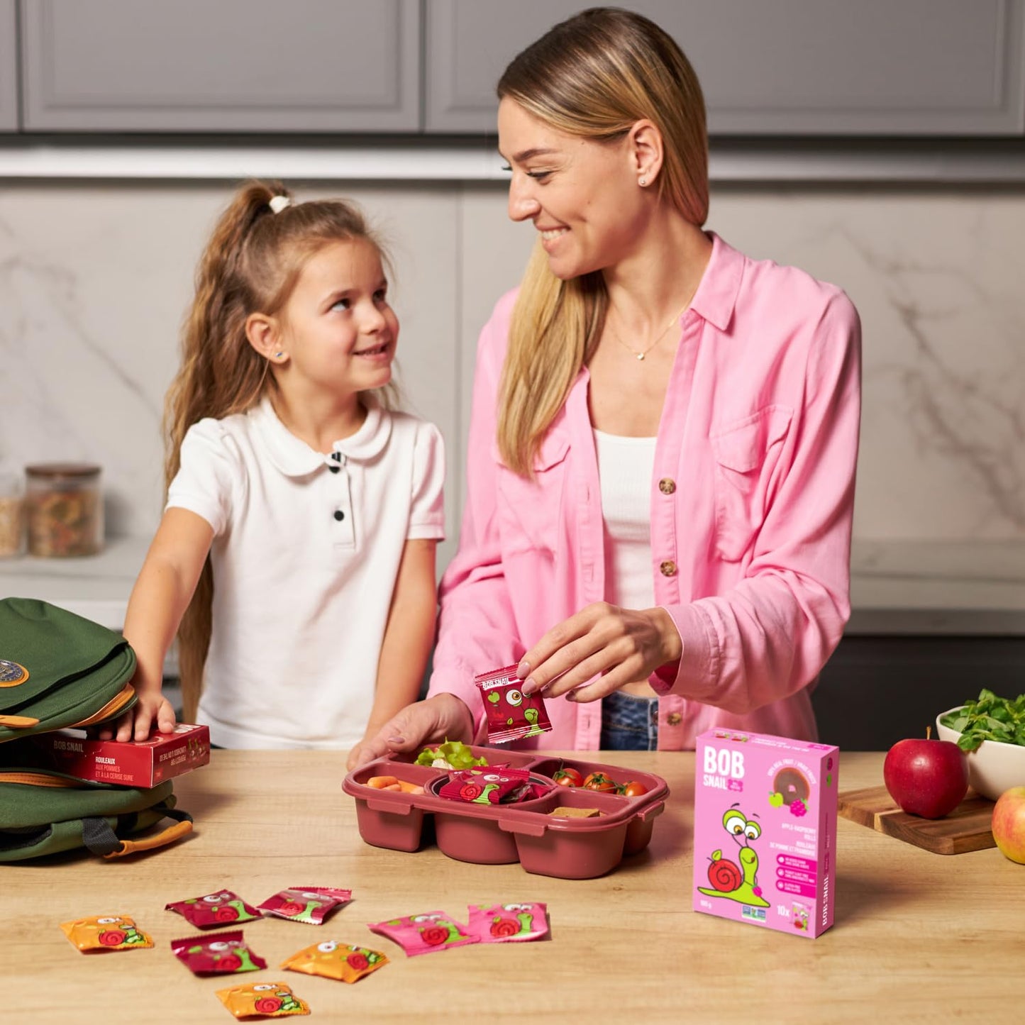 Bob Snail Healthy Snacks Berry Mix Family Pack - Nut free fruit Rolls with Blueberry, Raspberry & Strawberry, Candy box Fruit Snacks, All Natural Healthy Snacks for kids, No Added Sugar sour Candy, 80 pcs Pack / 800 gram candy bulk (Blueberry, Raspberry &