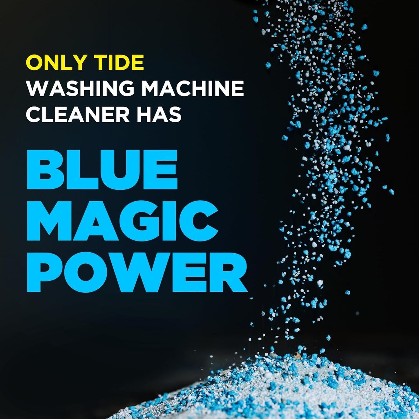 Tide Washing Machine Cleaner, Washer Machine Cleaner, Front & Top Loader Machines, 3 Count (Pack of 1)