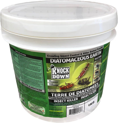 Diatomaceous Earth for Bed Bugs, Ants, Cockroaches and All Kind of Crawling Insects - KnockDown