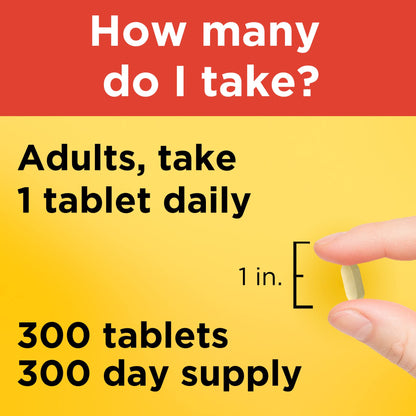Nature Made Extra Strength Vitamin C 1000 mg, Dietary Supplement for Immune Support, 100 Tablets, 100 Day Supply