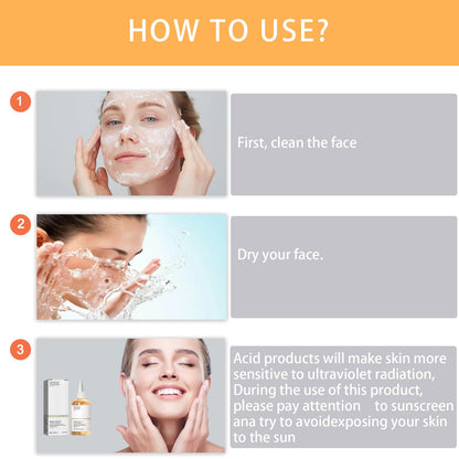 Ordinary Acid Toning Solution, Acid 7% Toner, Sour 7% Toning, Keep The Skin Moist, For Women All Skin Types (100ml*2Pcs)
