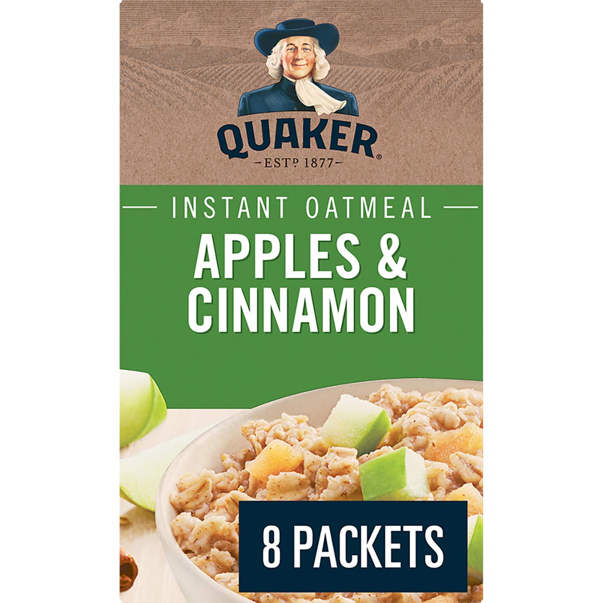 Quaker Regular Instant Oatmeal, 10 Packets, 280g
