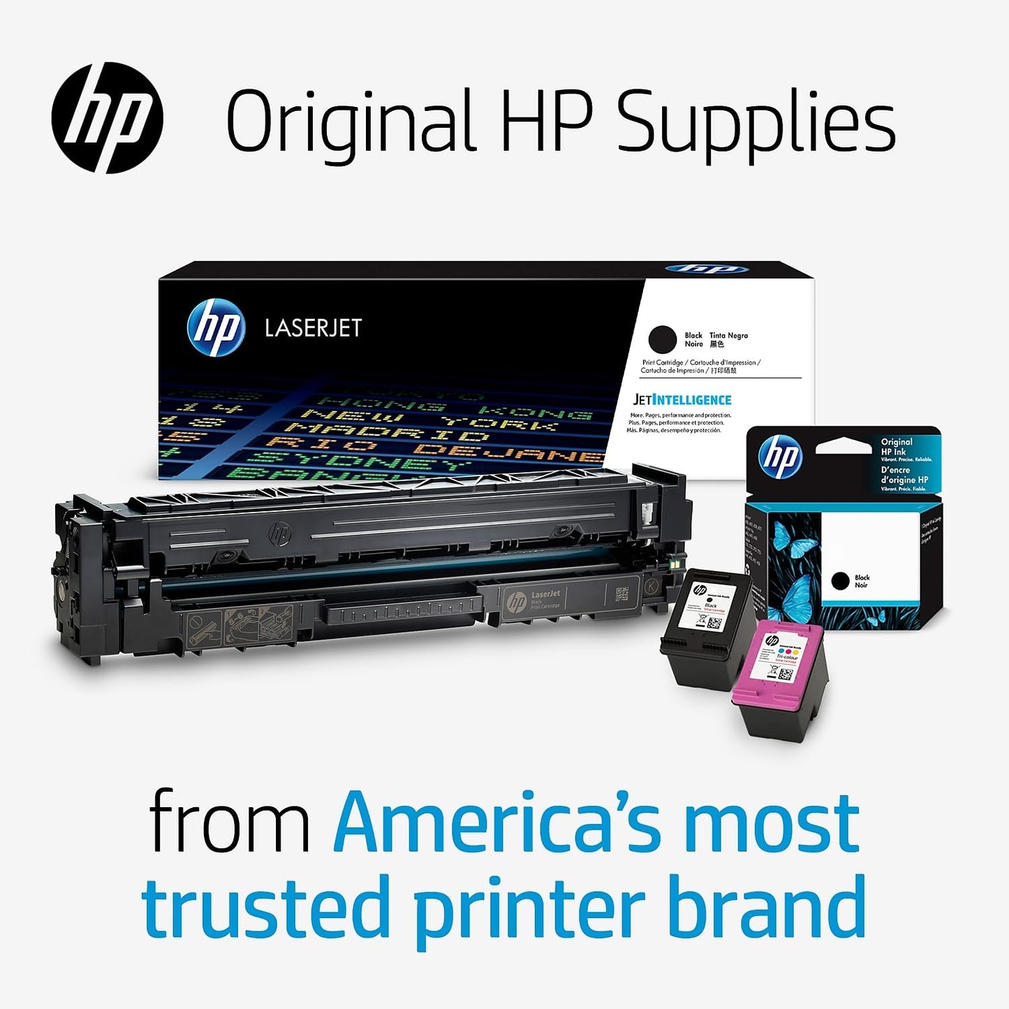 Original HP 65XL Black High-yield Ink Cartridge | Works with HP AMP 100 Series, HP DeskJet 2600, 3700 Series, HP ENVY 5000 Series | Eligible for Instant Ink | N9K04AN