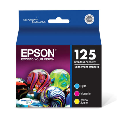 Epson 125 Ink Cartridge, Black and Colour Combo Pack (T125120)