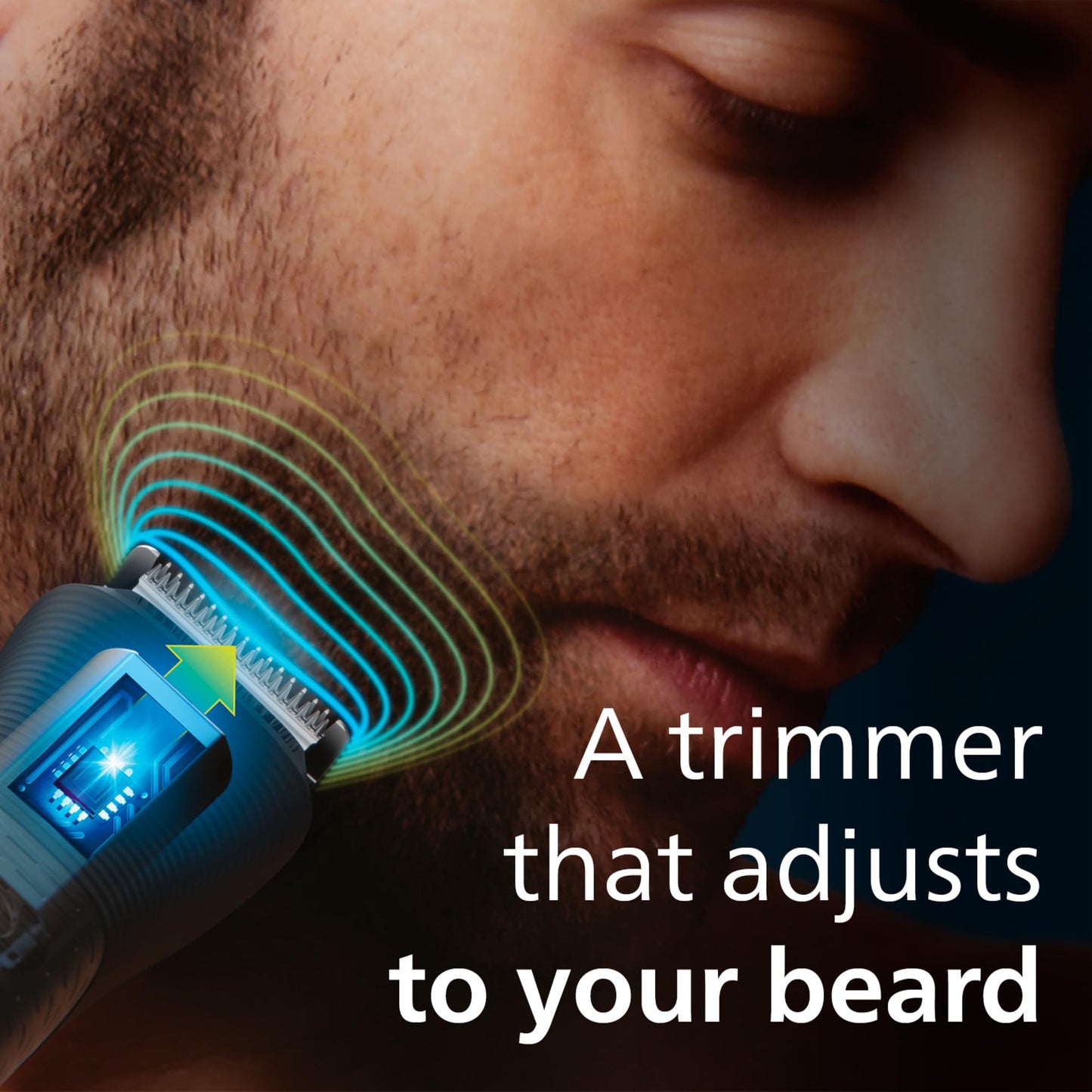 Philips Multigroom Series 3000 Cordless with 10 Trimming Accessories, Lithium-Ion and Storage Bag, MG3750/10