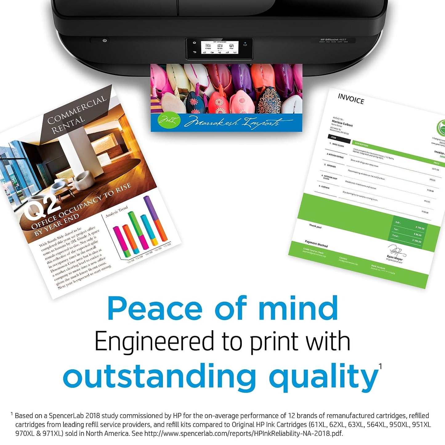 Original HP 65XL Black High-yield Ink Cartridge | Works with HP AMP 100 Series, HP DeskJet 2600, 3700 Series, HP ENVY 5000 Series | Eligible for Instant Ink | N9K04AN