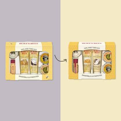 Burt's Bees Kissable Colour Gift Set, Warm Collection, 3 Lip Shimmers in Peony, Rhubarb and Fig