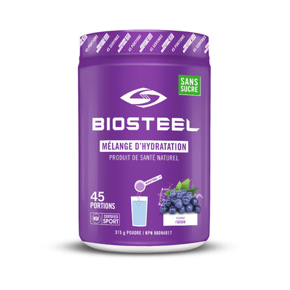 BioSteel Hydration Mix, Great Tasting Hydration with Zero Sugar, and No Artificial Flavours or Preservatives, Pink Lemonade Flavour, 100 Servings per Tub