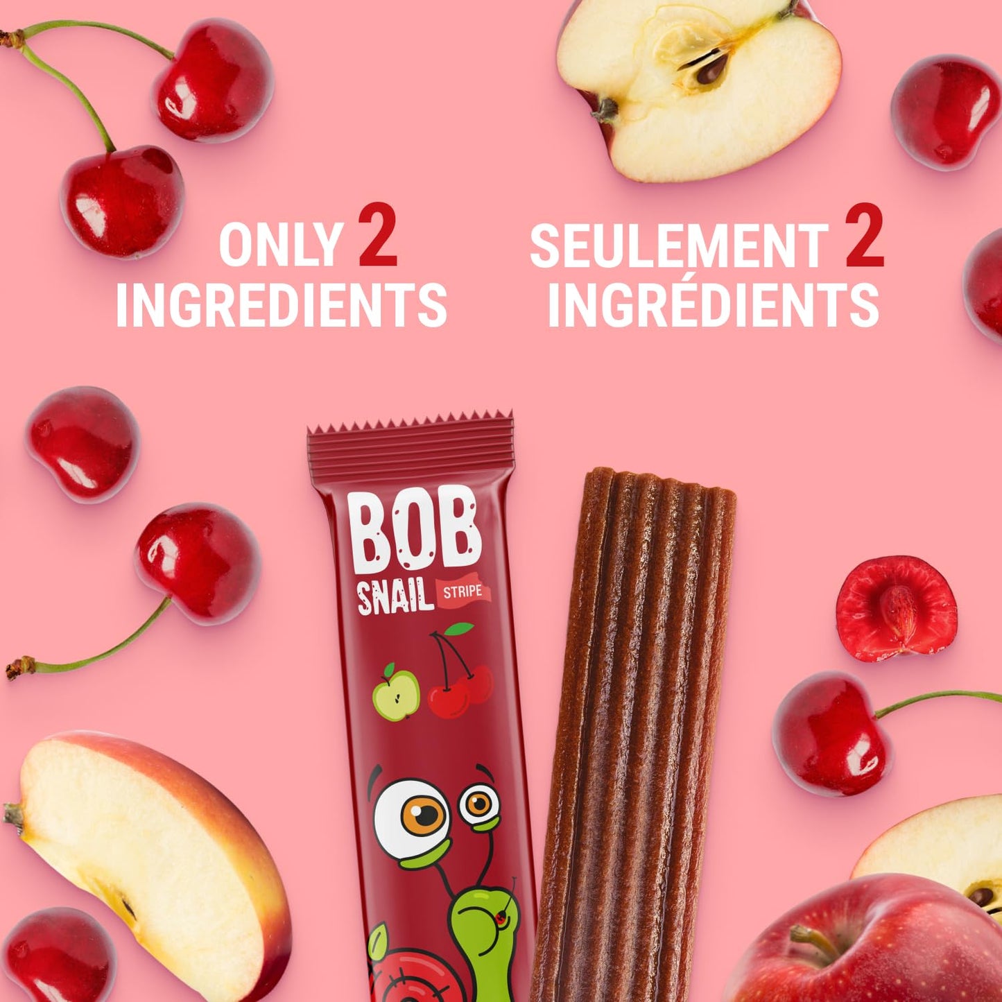 Bob Snail Fruit Leather Sweet & Sour Family Pack - Nut free fruit Roll Ups with Dried Mango,Sour Cherry & Blackcurrant, Candy box Fruit Snacks, All Natural Healthy Snacks for kids, Sugar Free sour Candy, 42 pcs Pack / 588 gram candy bulk (Exotic Mix)