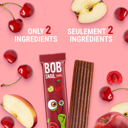 Bob Snail Fruit Leather Sweet & Sour Family Pack - Nut free fruit Roll Ups with Dried Mango,Sour Cherry & Blackcurrant, Candy box Fruit Snacks, All Natural Healthy Snacks for kids, Sugar Free sour Candy, 42 pcs Pack / 588 gram candy bulk (Exotic Mix)