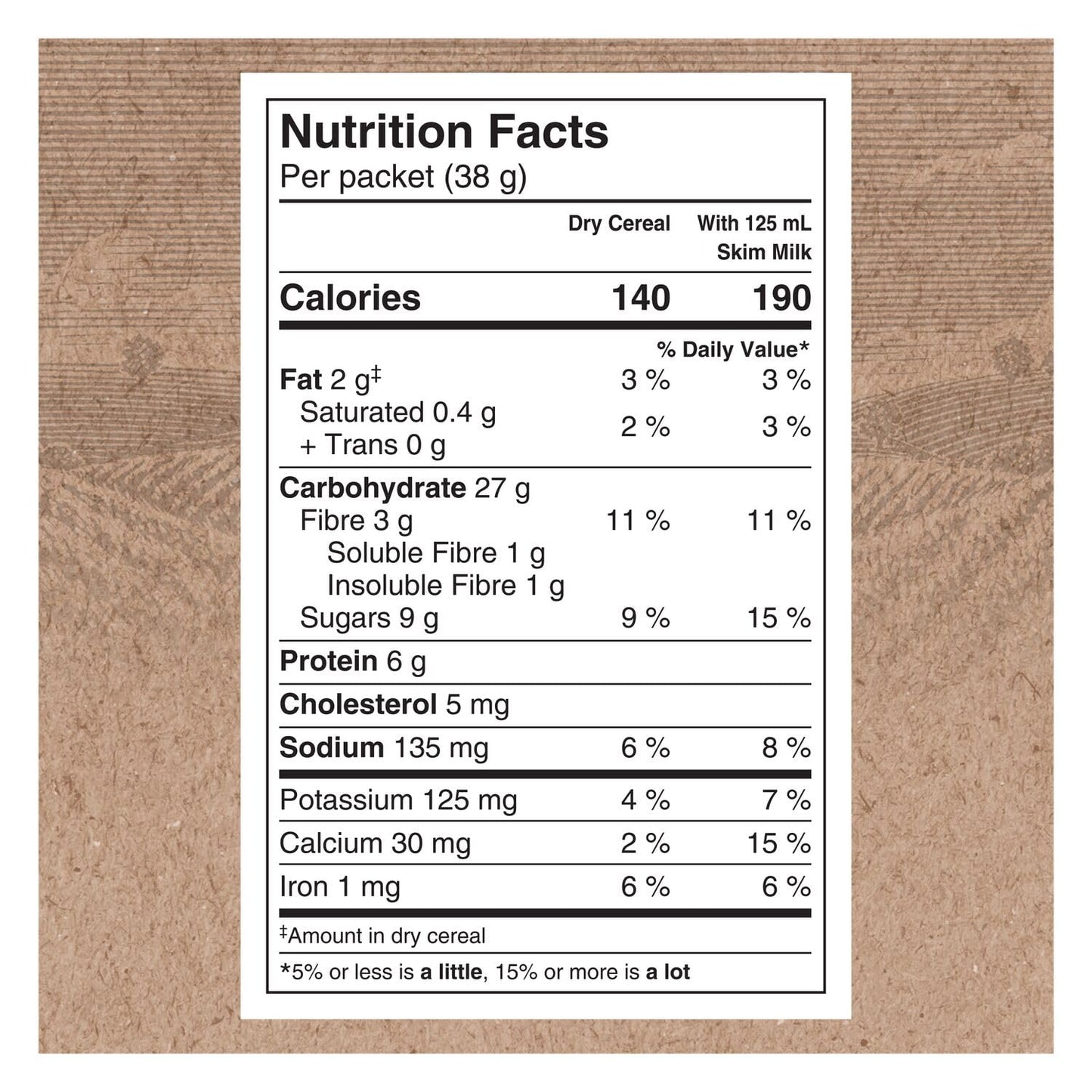 Quaker High Fibre Wild Berry Medley Instant Oatmeal, 8 Packets, 304g