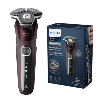 Philips Electric Shaver Series 5000, Wet & Dry with Charging Stand, S5898/25