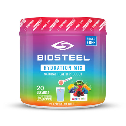 BioSteel Hydration Mix, Great Tasting Hydration with Zero Sugar, and No Artificial Flavours or Preservatives, Peach Mango Flavour, 45 Servings per Tub