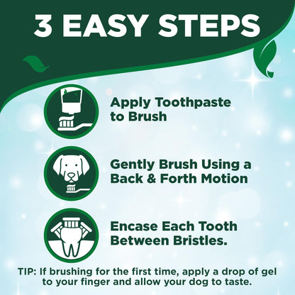 Vet's Best Dental Gel Dog Toothpaste, 3.5 oz