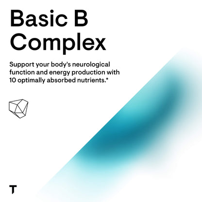 Thorne B Complex - B Vitamins in Their Active Forms - 60 Capsules