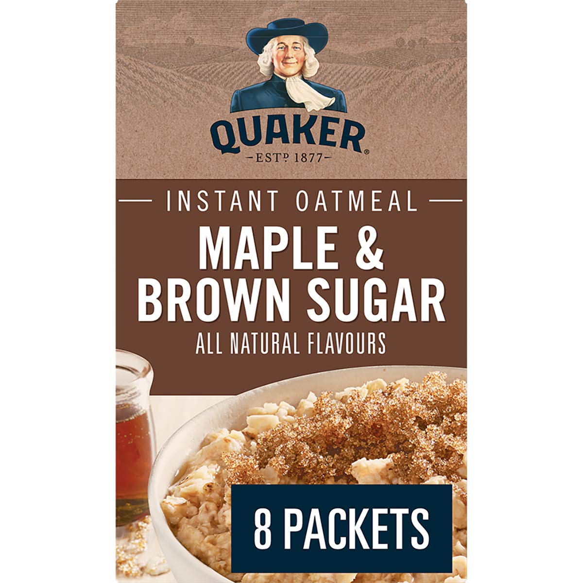 Quaker Regular Instant Oatmeal, 10 Packets, 280g