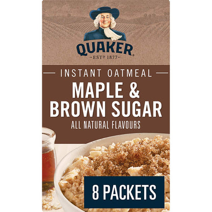 Quaker Regular Instant Oatmeal, 10 Packets, 280g