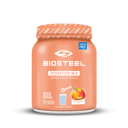 BioSteel Hydration Mix, Great Tasting Hydration with Zero Sugar, and No Artificial Flavours or Preservatives, Pink Lemonade Flavour, 100 Servings per Tub