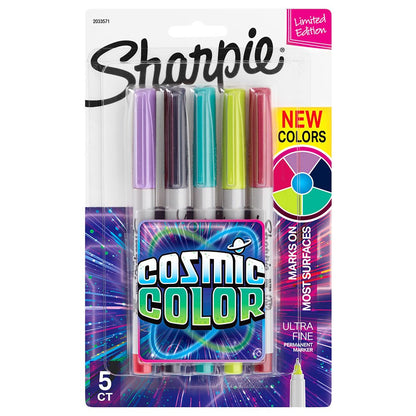 Sharpie Permanent Markers, Fine Point, Black, 36 Count - (New)