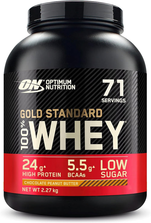 Optimum Nutrition Gold Standard Whey Protein Chocolate Peanut Butter 5lb/2.27kg