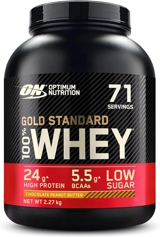Optimum Nutrition Gold Standard Whey Protein Chocolate Peanut Butter 5lb/2.27kg