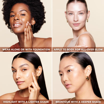 L’Oréal Paris True Match Lumi Glotion Natural Glow Enhancer, Instantly Hydrates and Illuminates Skin, Sheer Color Tint, Offers a Sunkissed Glow, 903 Medium, 40 mL