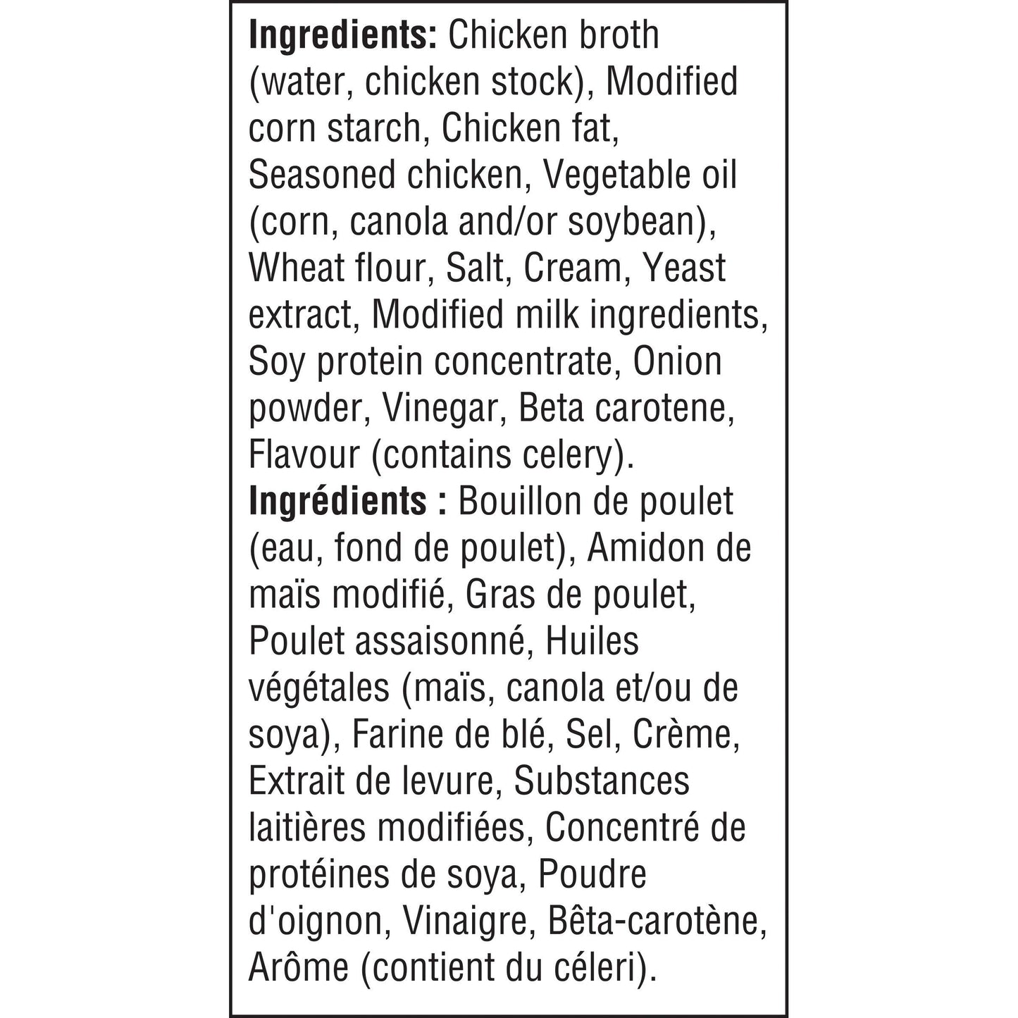 Campbell's Cream of Chicken Soup, 284ml, 12-Count
