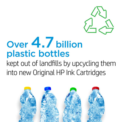 Original HP 952 Cyan, Magenta, Yellow Ink Cartridges (3-pack) | Works with HP OfficeJet 8702, HP OfficeJet Pro 7720, 7740, 8210, 8710, 8720, 8730, 8740 Series | Eligible for Instant Ink | N9K27AN