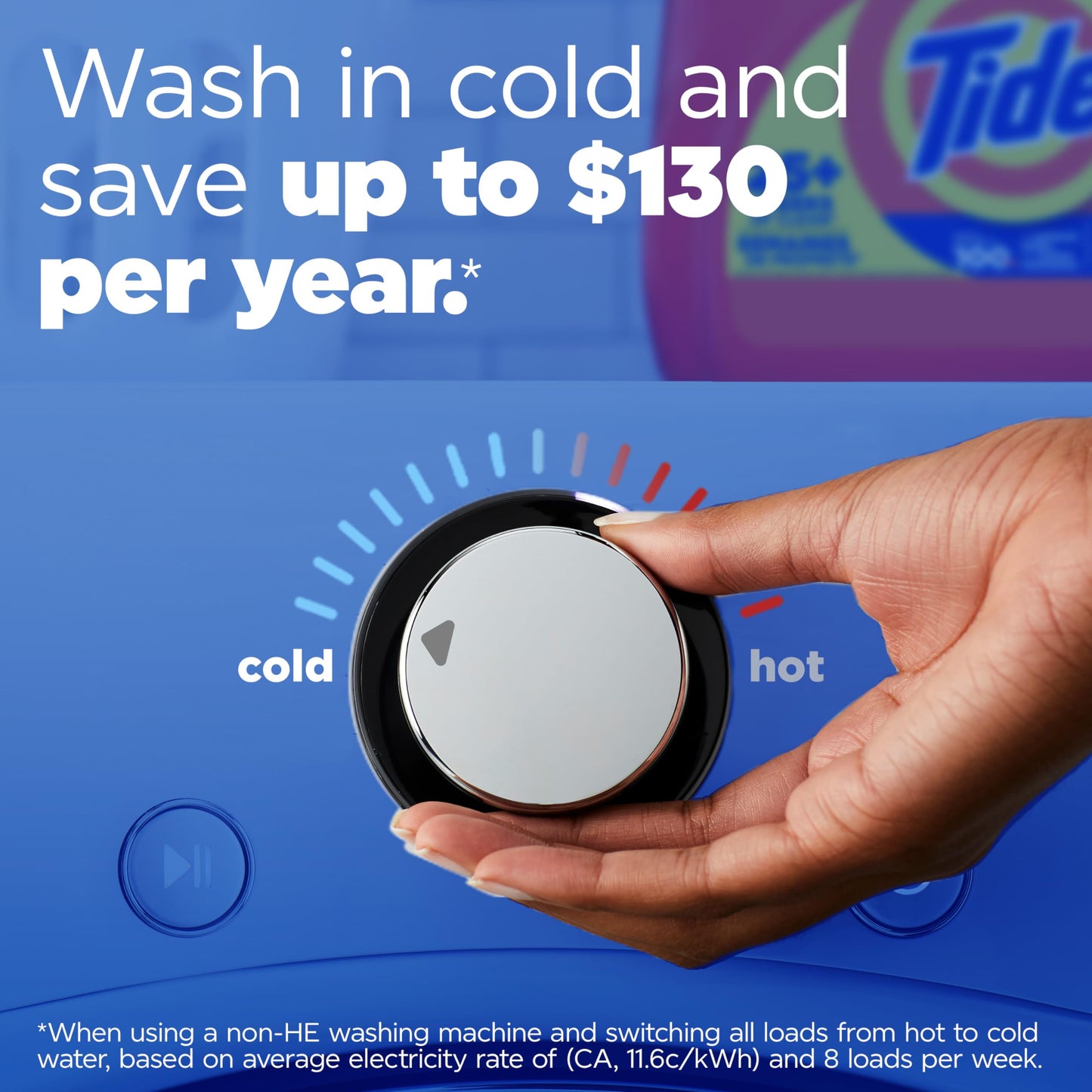 Tide Liquid Laundry Detergent, Original, 100 loads, 3.9 L, HE Compatible (Packaging May Vary)