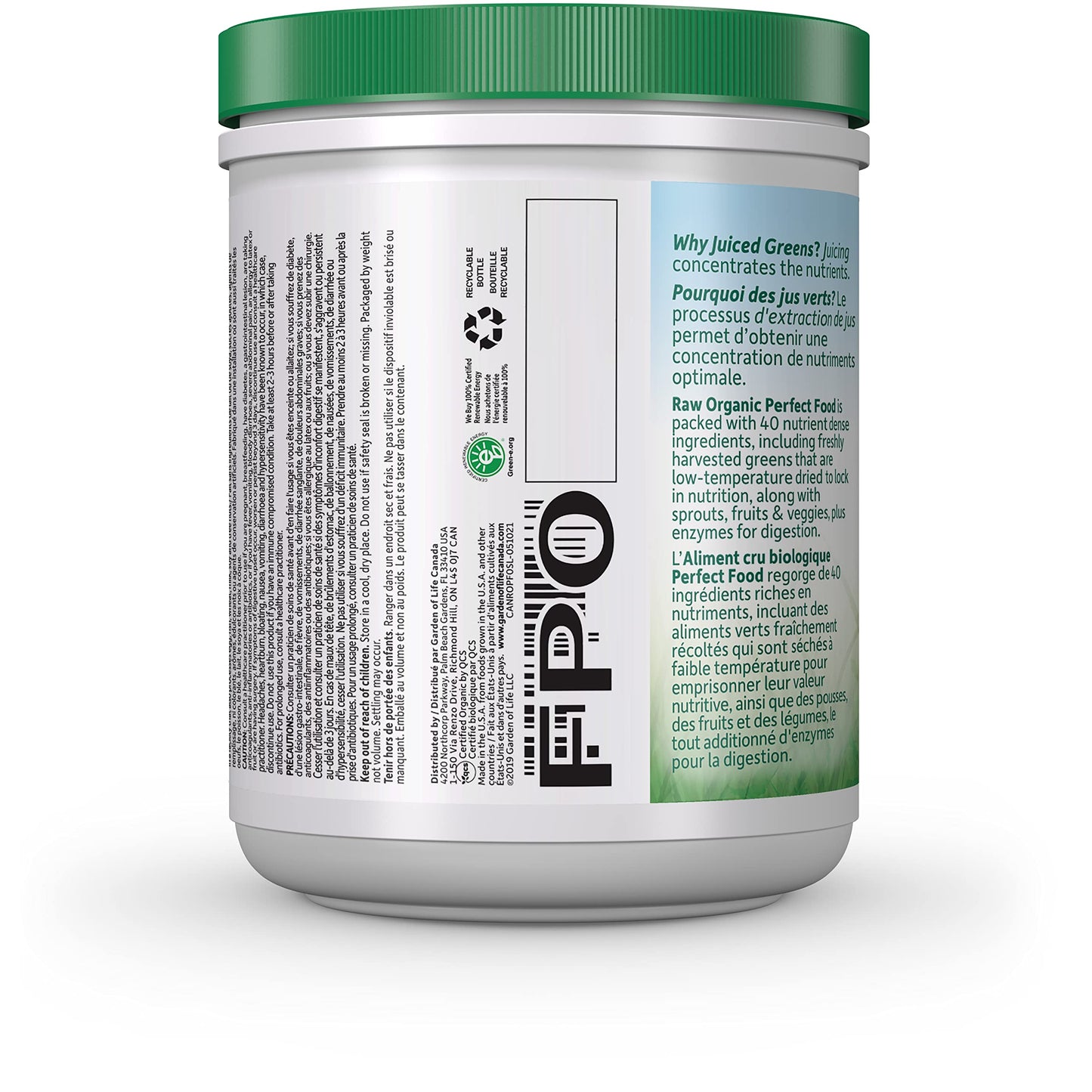 Garden of Life Raw All-in-One Nutritional Shake, Vanilla, (28 servings- 969g.) Packed with 20 grams of Certified Organic Plant Protein packed with incredible nutrition to help build lean muscle.Assists in the building of lean muscle when combined with reg