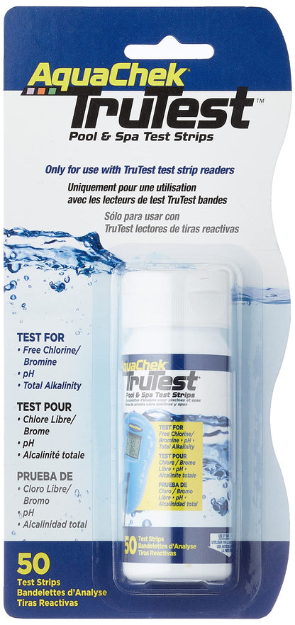 Aquachek Trutest Test Strips Refill, 50-Pack