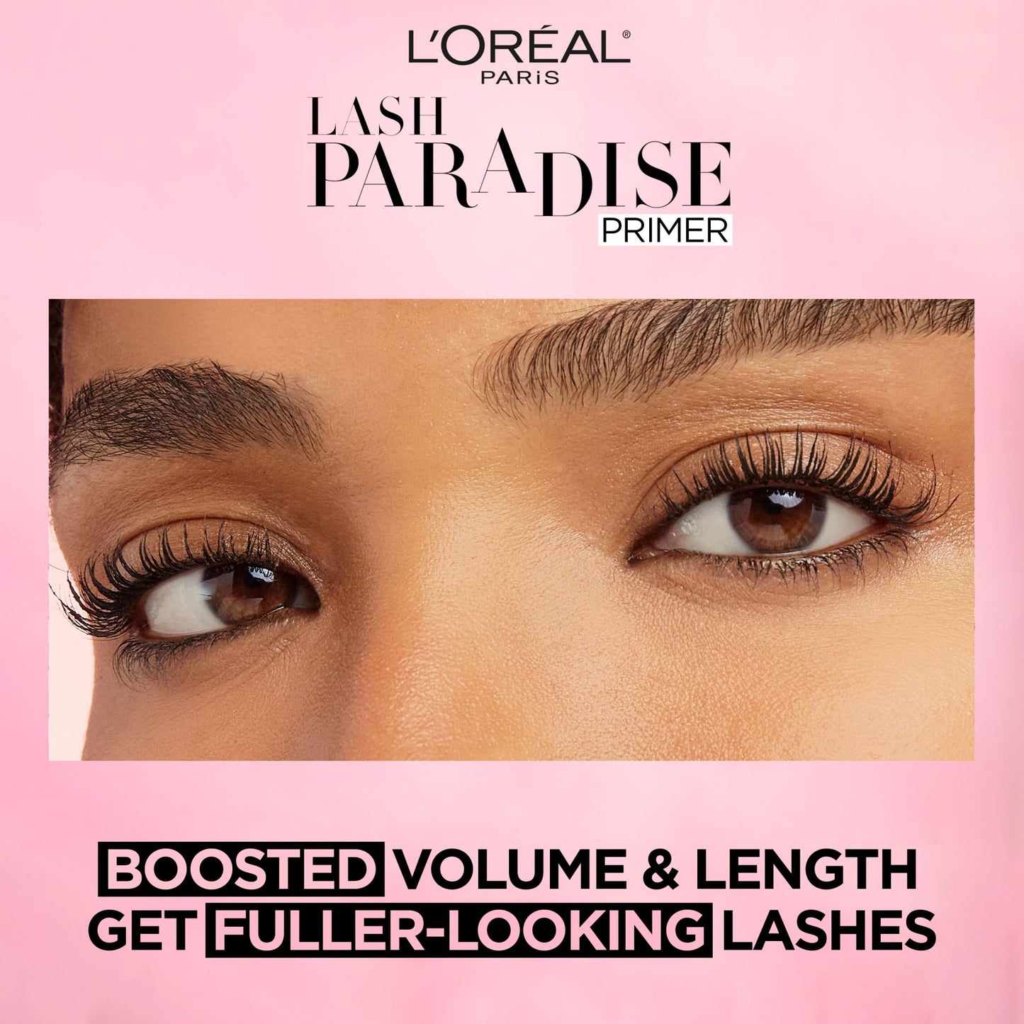 L’Oréal Paris Voluminous Lash Paradise Mascara, Lengthening Mascara, Volume & Length for Up to 24 Hours with Flower Oil Infused Conditioning Formula for Sensitive Eyes, Blackest Black, 0.28 fl. oz.
