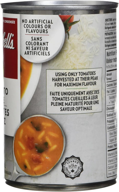 Campbell's Tomato and Rice Soup, 284ml, 12-Count