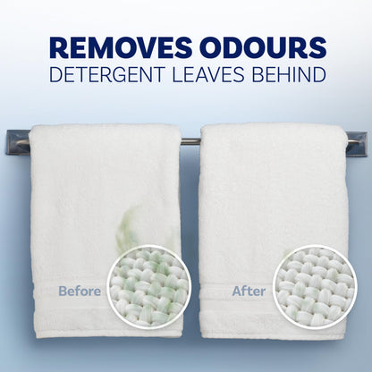 Downy Rinse & Refresh Laundry Odour Remover and Fabric Softener, Cool Cotton, Safe On All Fabrics, HE Compatible, 1.43L