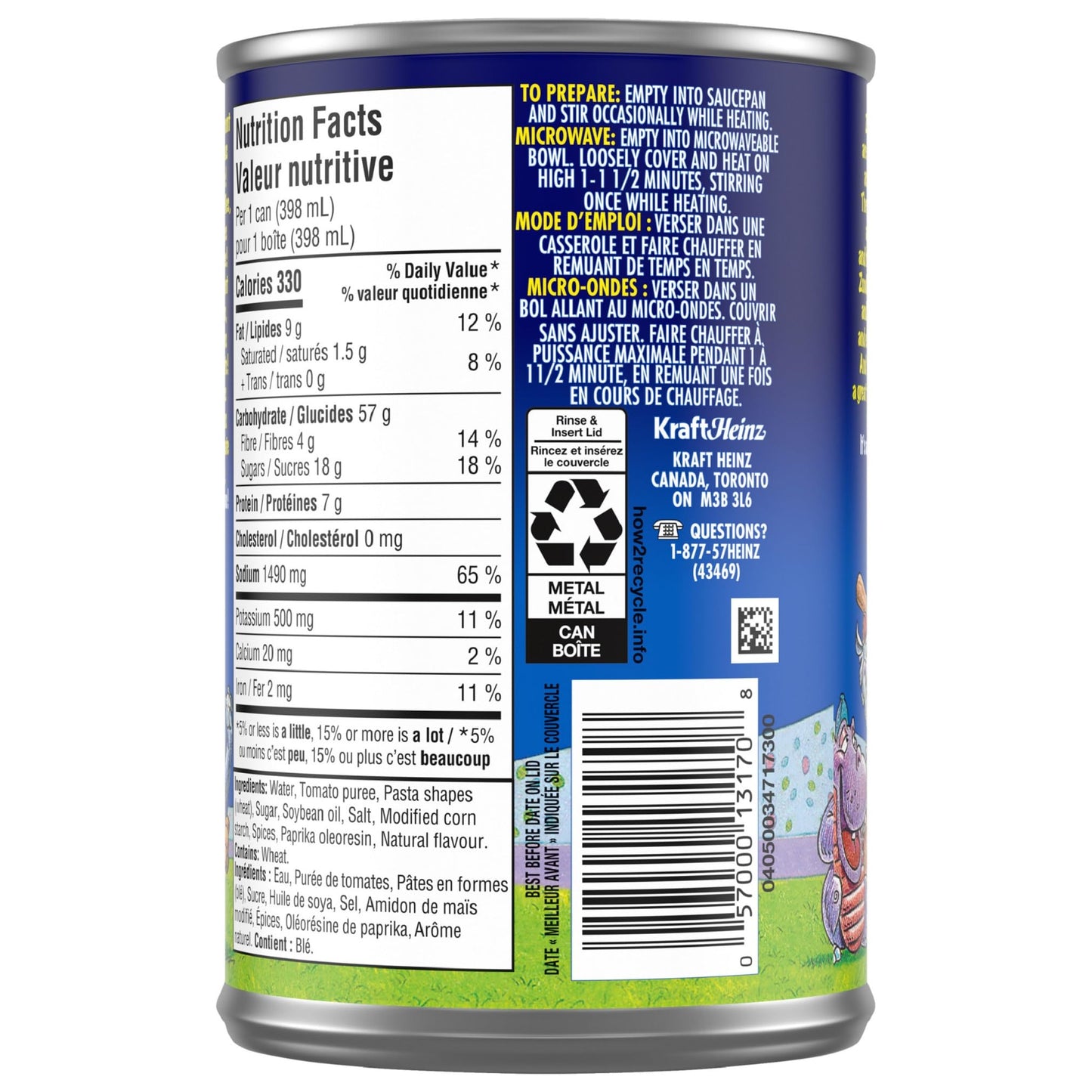 Heinz Alphaghetti, 398ml