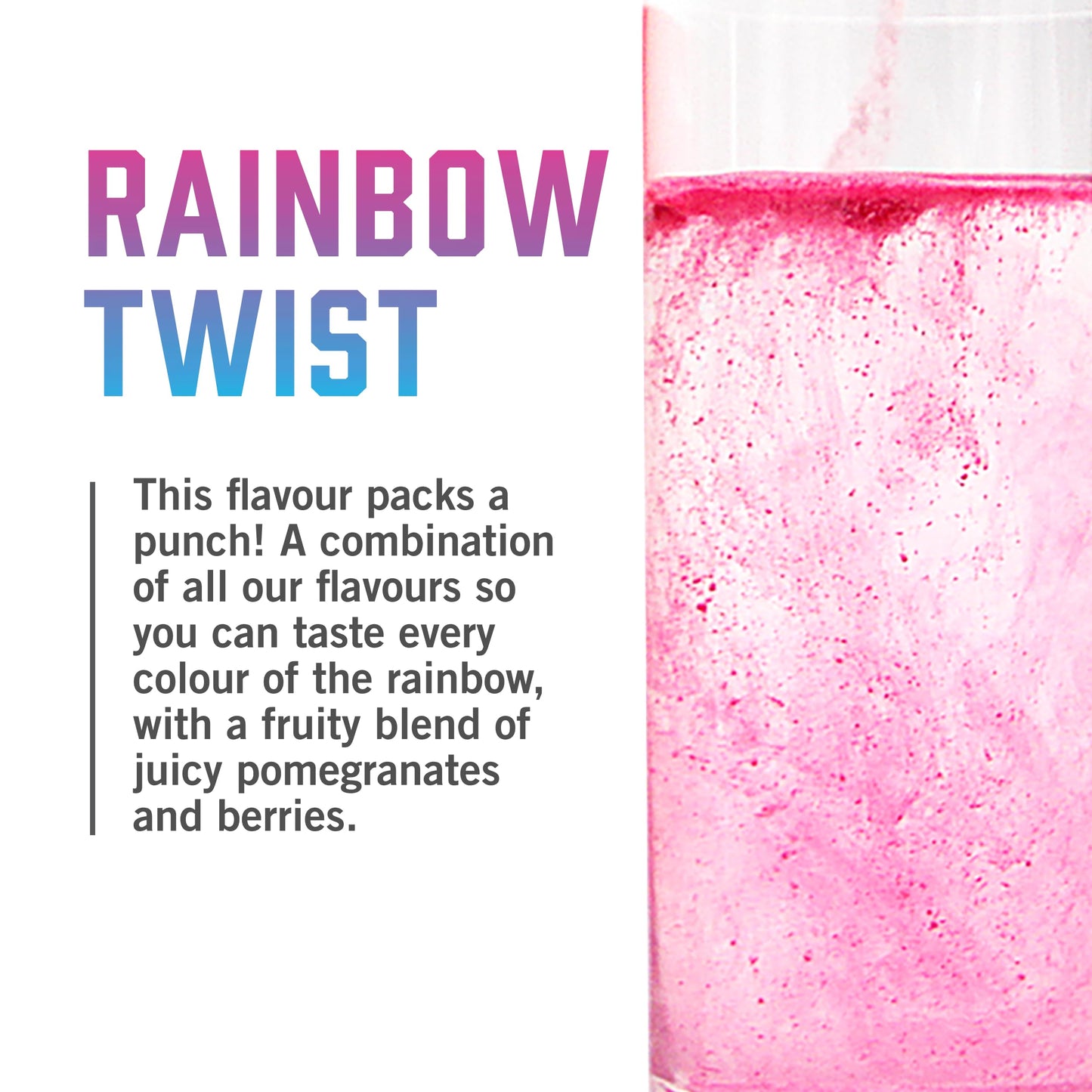 BioSteel Hydration Mix, Great Tasting Hydration with Zero Sugar, and No Artificial Flavours or Preservatives, Rainbow Twist Flavour, 20 Servings per Tub