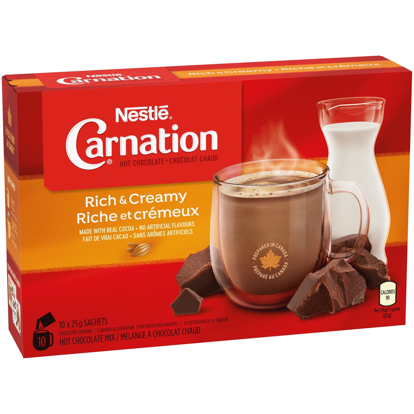 CARNATION Nestle Rich and Creamy Hot Chocolate, 1.7 kg (Pack of 1), Imported from Canada}