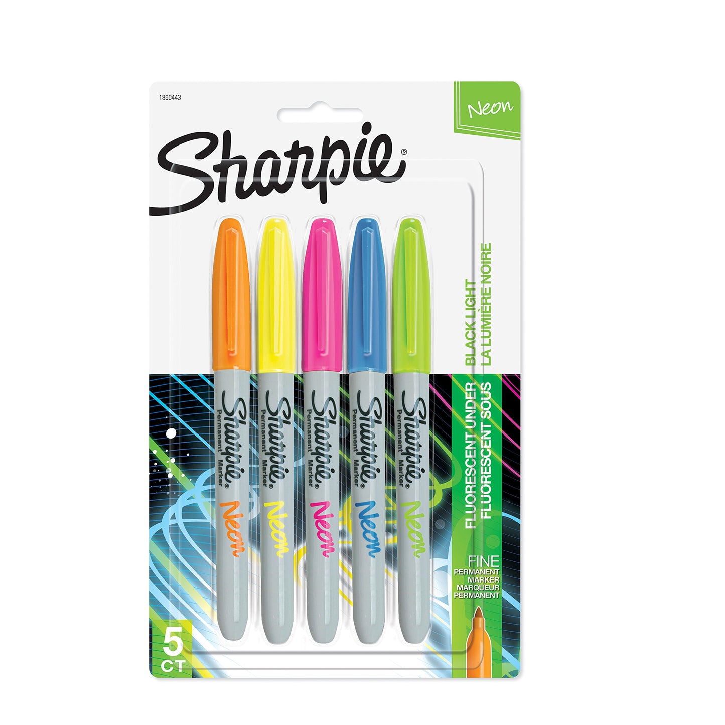 Sharpie Permanent Markers, Ultra Fine Point, Black, 2 Markers(37161)