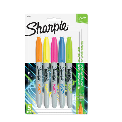 Sharpie Permanent Markers, Ultra Fine Point, Black, 2 Markers(37161)