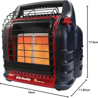 Mr Heater F274806: 4,000-18,000 Btu Big Buddy Heater No Fan (Massachusetts/Canada Verison) Outdoor Only