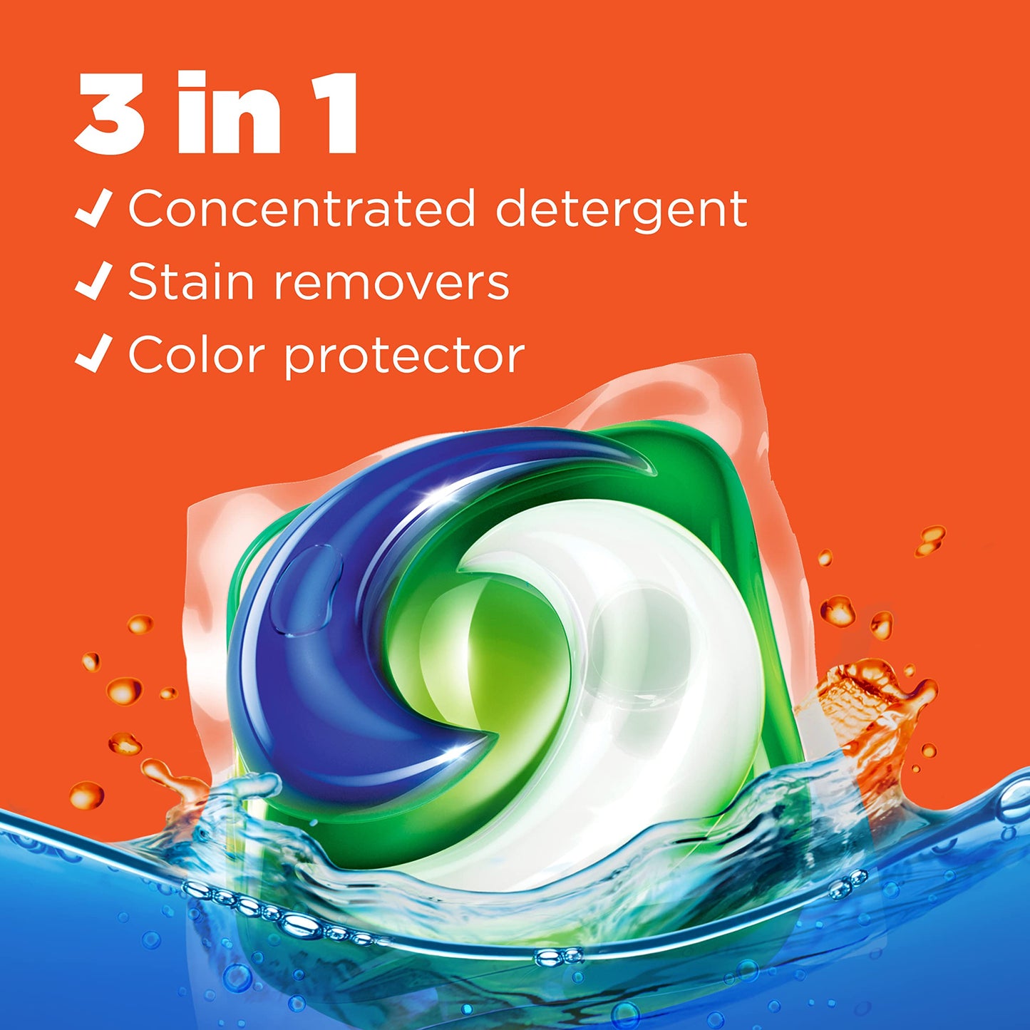 Tide PODS Laundry Detergent Pacs, Original Scent, Powerful 3-in-1 Clean in one Step, HE Compatible, 112 Count