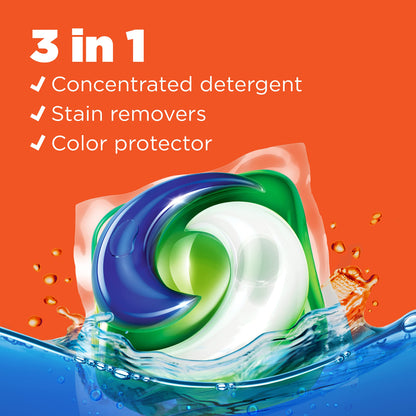 Tide PODS Laundry Detergent Pacs, Original Scent, Powerful 3-in-1 Clean in one Step, HE Compatible, 112 Count